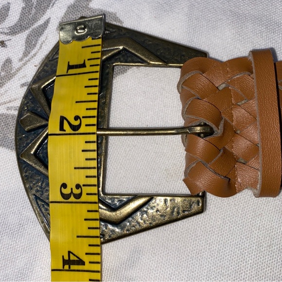 Vintage Revcor‎ Wide Faux Leather
Wide Buckle Belt 30* - Picture 6 of 8